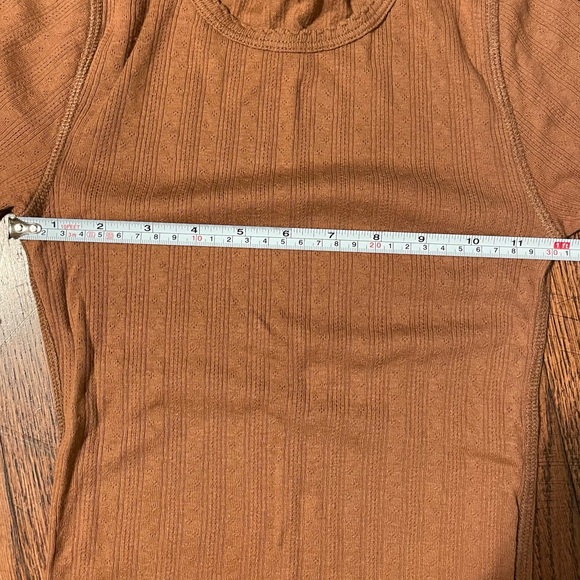 Doen Annie pointelle tee (sz XS) - Picture 6 of 7